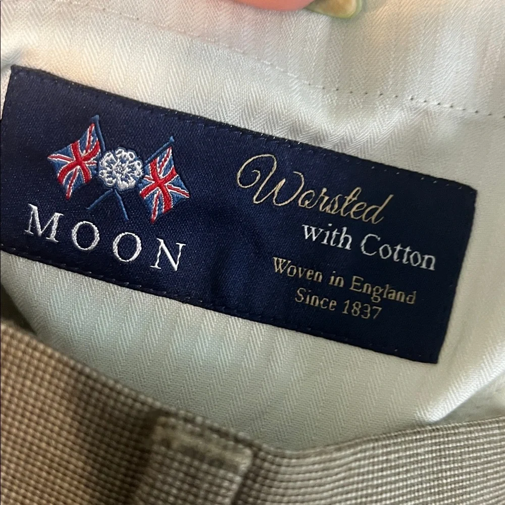 J Crew Ludlow Slim-Fit Suit Pants English Cotton/Wool Fabric W32 L32